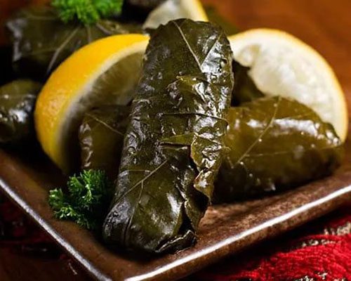 grape leaves